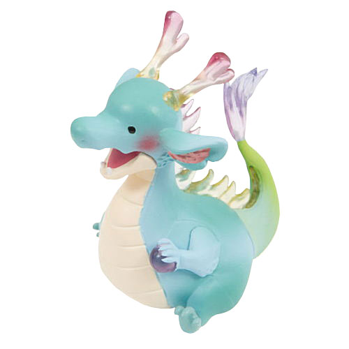 Rainbow Eastern Chinese Dragon Vol.2 Mini Figure Gold Blue Aqua