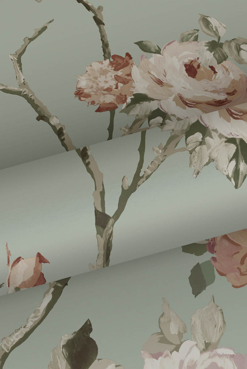 VINTAGE FLOWERS 158-139291 | 輸入壁紙(クロス)のテシード