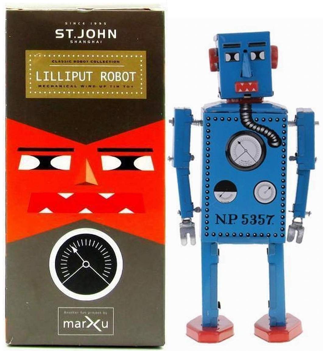 Lilliput Windup Robot by Schylling - The Old Robots Web Site