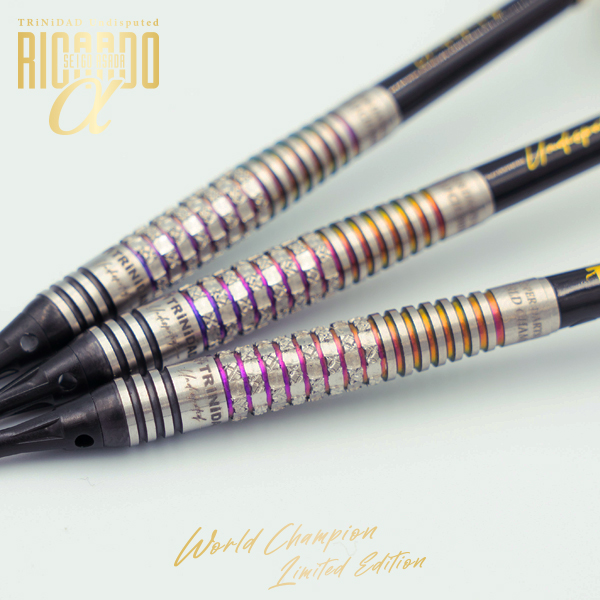 数量限定】ダーツ バレル TRiNiDAD Undisputed RICARDO α World