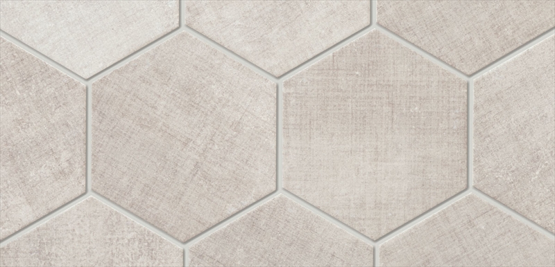 リクシル(INAX) 内装タイル リネンフェイス 250×216六角形 IPF-R/LEF-2