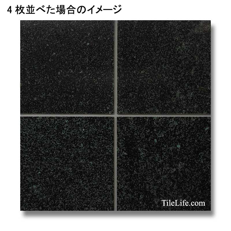 G381 400角本磨き 御影石 (メーカー: XRO) 12062XRO | タイルライフ