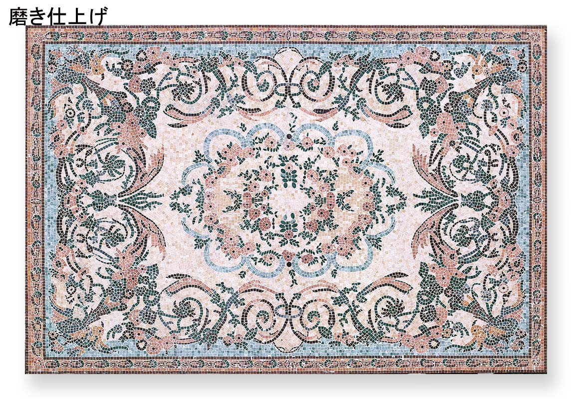 大理石モザイク パターン1600×900 磨き design-424 14424ZKT | タイル