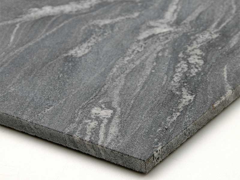 御影石 グレーフォレスト 水磨き(半磨き)仕上げ 400角 29264XRO