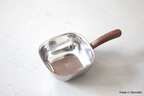 北欧ヴィンテージ ステンレス ソースパン/約220ml