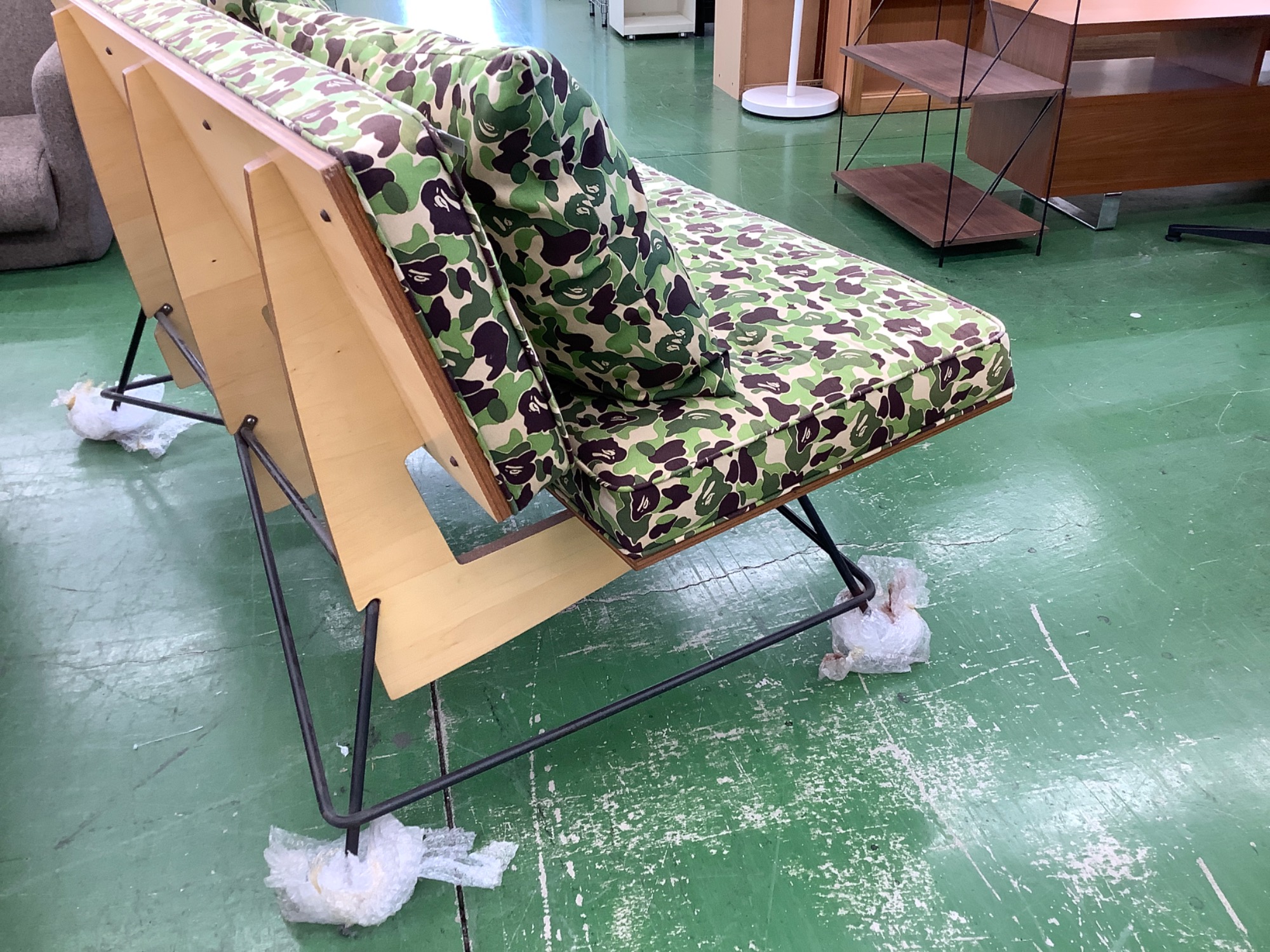 Web出品中！！】A BATHING APE（アベイシングエイプ）2人掛けソファー