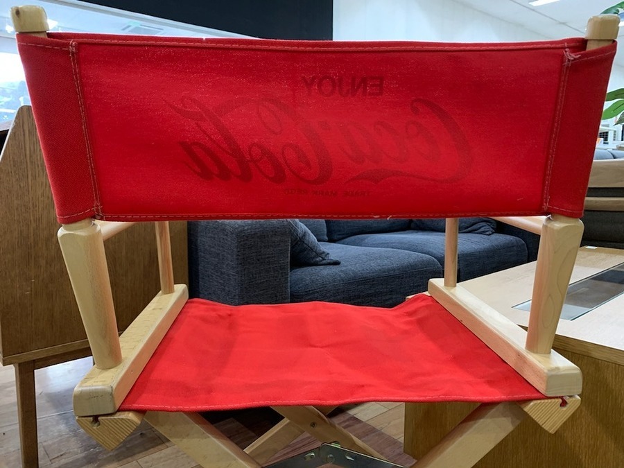 Coca-Cora（コカ・コーラ）ディレクターズチェアが買取入荷致しました