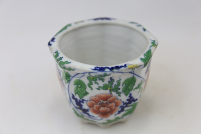 陶雀 盆栽鉢 A0075☆有名盆栽鉢作家作☆「送料無料」