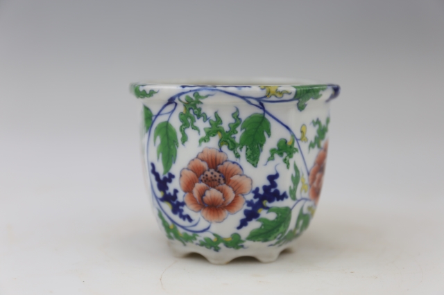 陶雀 盆栽鉢 A0075☆有名盆栽鉢作家作☆「送料無料」