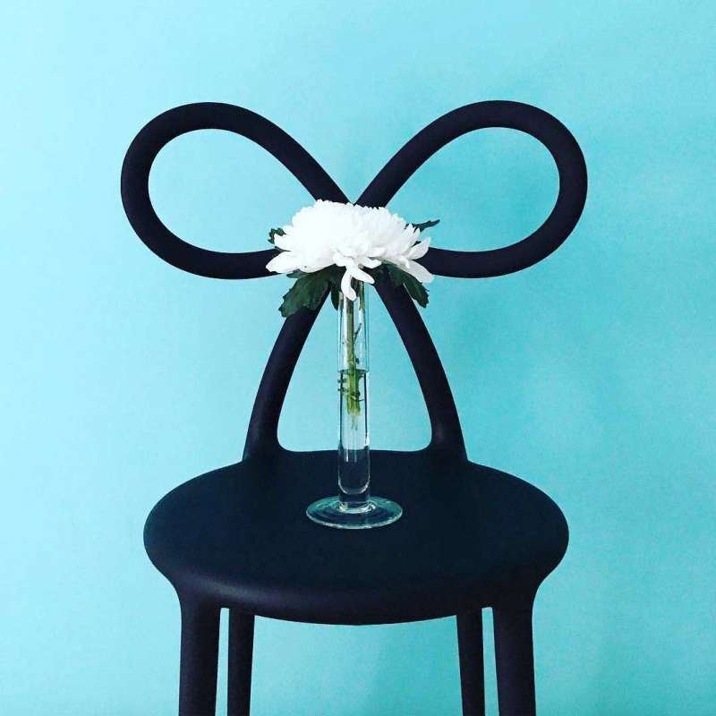 Qeeboo Ribbon Chair | Plastic | Contemporary Dining Room Furniture