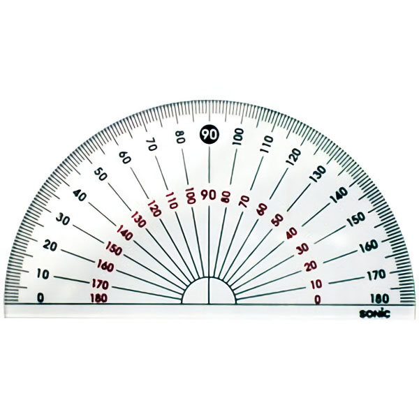 UCHIDASウチダス9センチ分度器: 学習支援用品