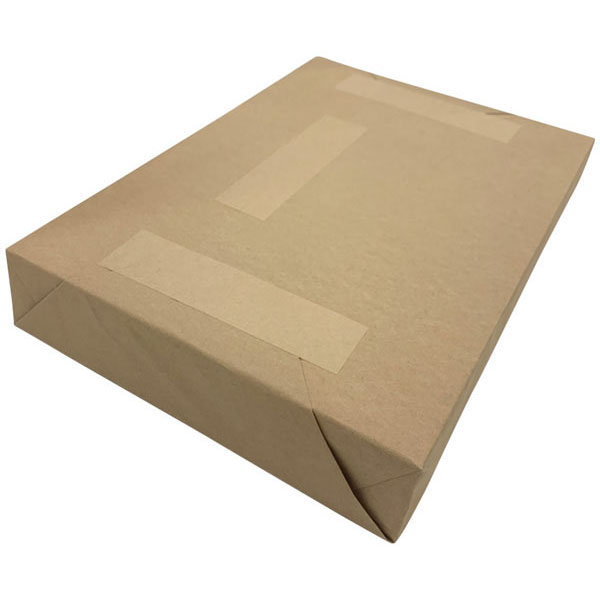 UCHIDASウチダス色上質紙 オレンジ B4 中厚口 1包500枚