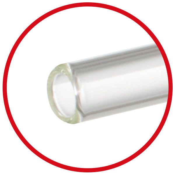 UCHIDASウチダスI型ガラス管 外径6mm長さ15cm 10本組