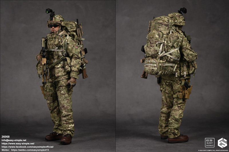 EASY&SIMPLE】26068 British Army Brigade of Gurkhas Deluxe Pack 1/6