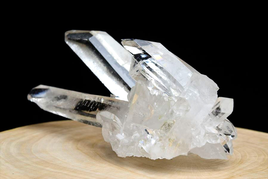 超透明】ブラジル・コリント産 水晶クラスター 原石｜アップストーン