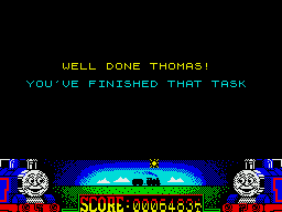 Ending for Thomas The Tank Engine(ZX Spectrum)