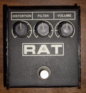 ProCo RAT With LM308N 1986 Black Effect For Sale Hendrix Guitars