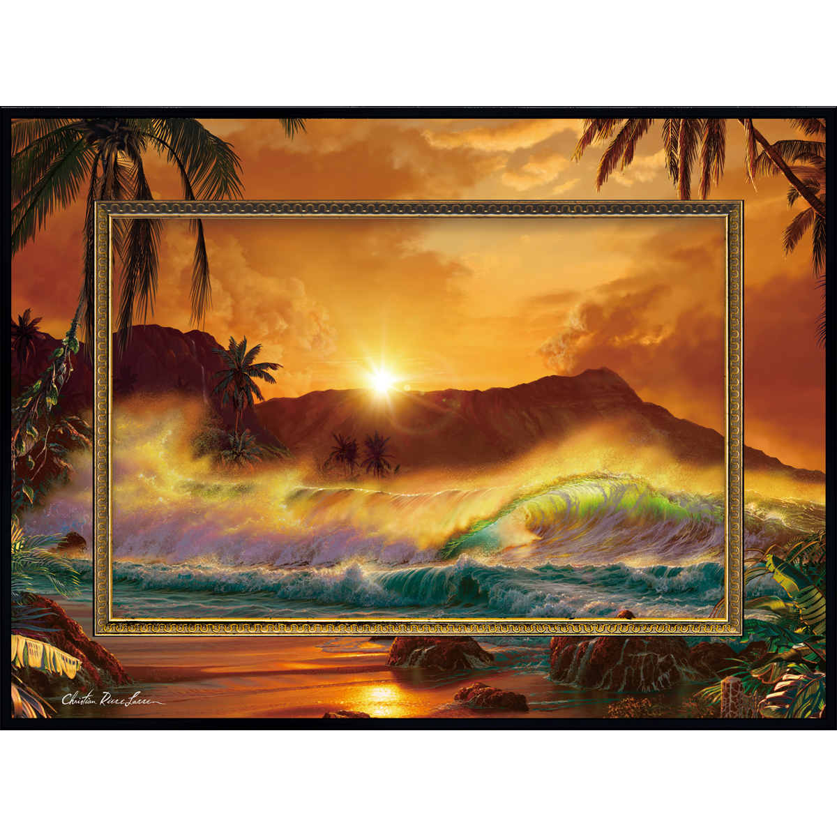 クリスチャン・リース・ラッセン ビッグアート「ドーン オブ