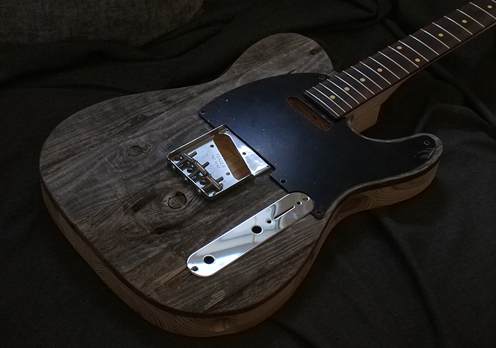 Reclaimed wood テレキャスター | T.C.T