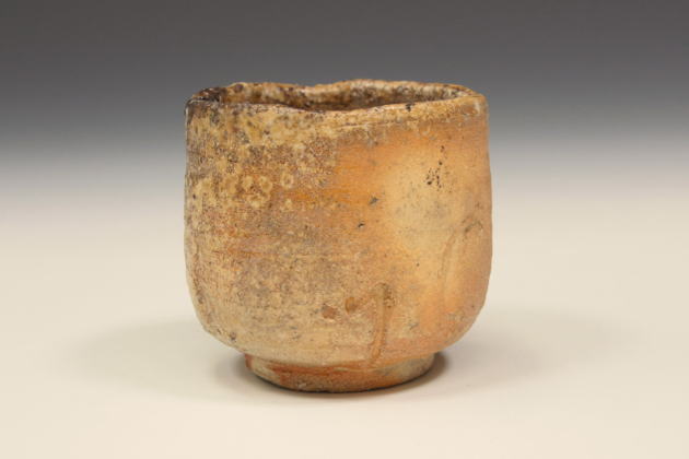 柳瀬美術店 / 辻 清明「信楽盃-2」共箱[TSUJI Seimei]Sake cup