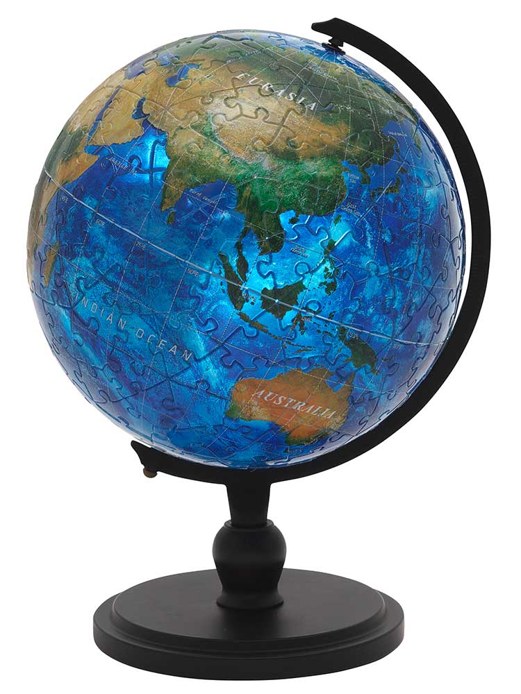 3D球体パズル ブルーアース‐アクア‐ / ジグソーパズルやのまん通信販売