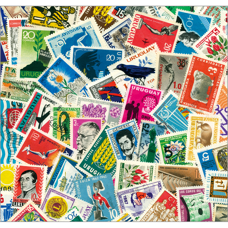 切手・趣味の通信販売｜スタマガネット ウルグアイ 100種(100種): 外国切手