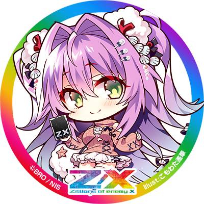 キャラクターイラスト プレート 紫 キャラクターイラスト プレート 紫