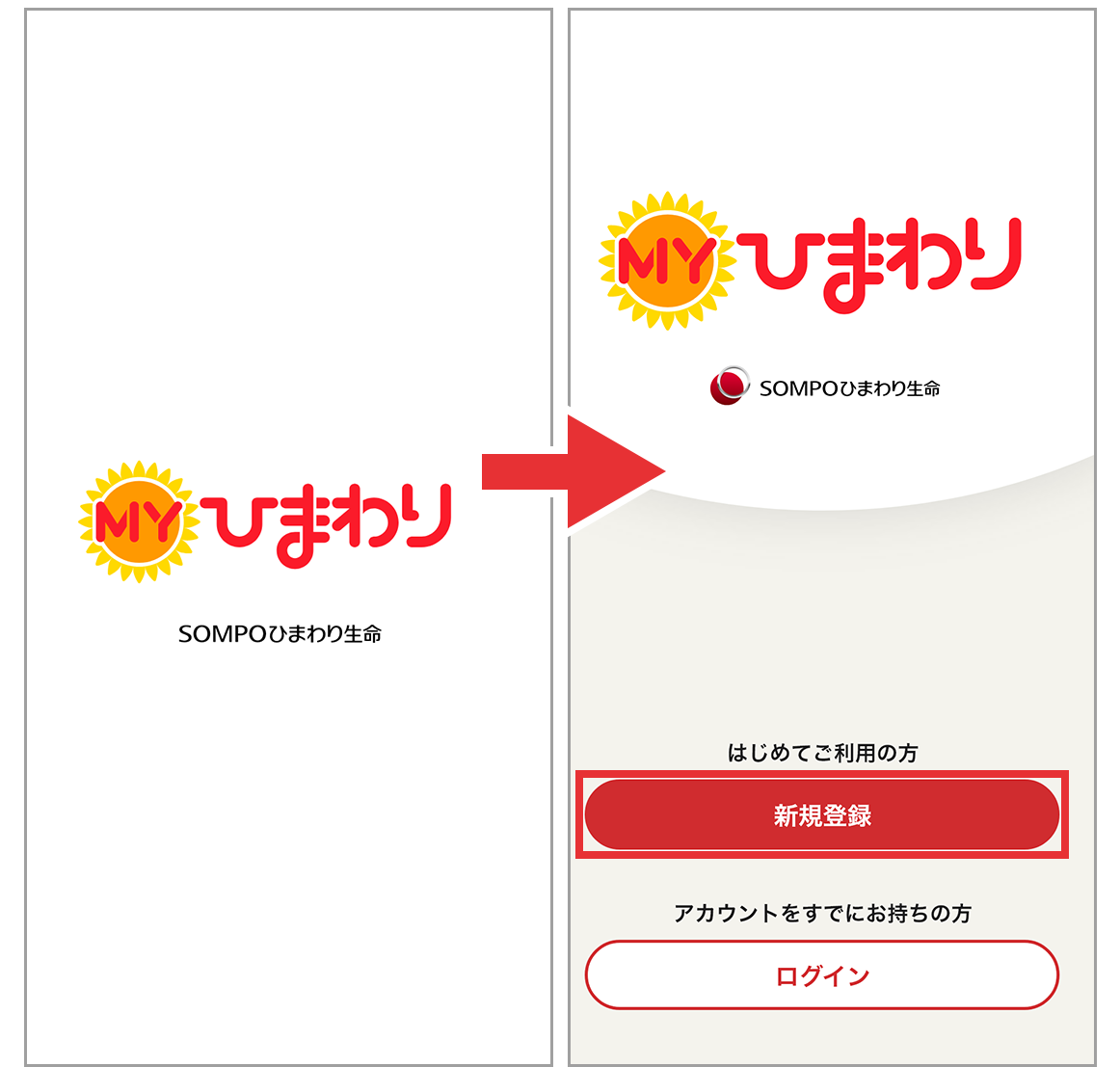 MYひまわり登録方法案内ページ｜MYひまわり(Webサービス)