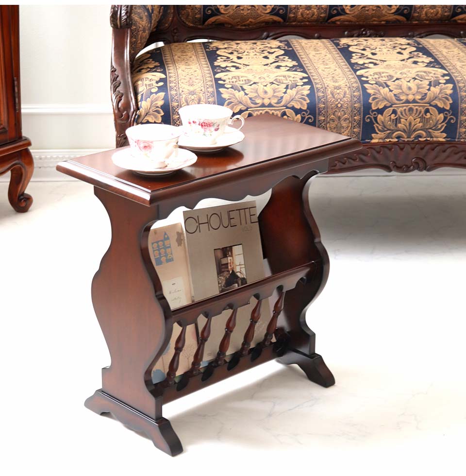 マガジンラックテーブル 輸入家具 おしゃれ サイドテーブル コーヒー