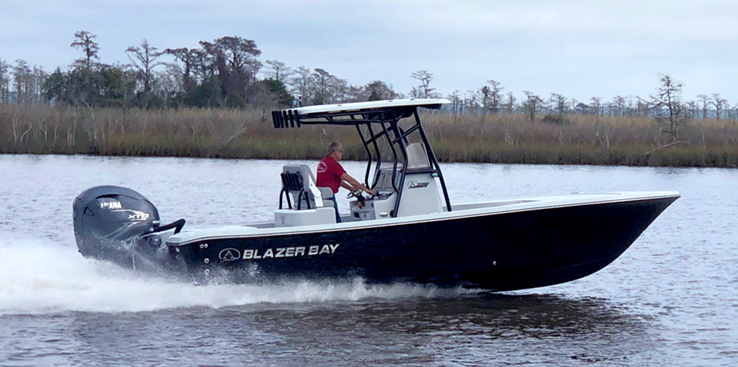 XF425XSA on Blazer 2700 Hybrid Bay Performance - Yamaha Outboards