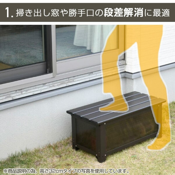 段差解消 ステップストッカー (幅74 高さ24) KSS-74L | 山善ビズコム