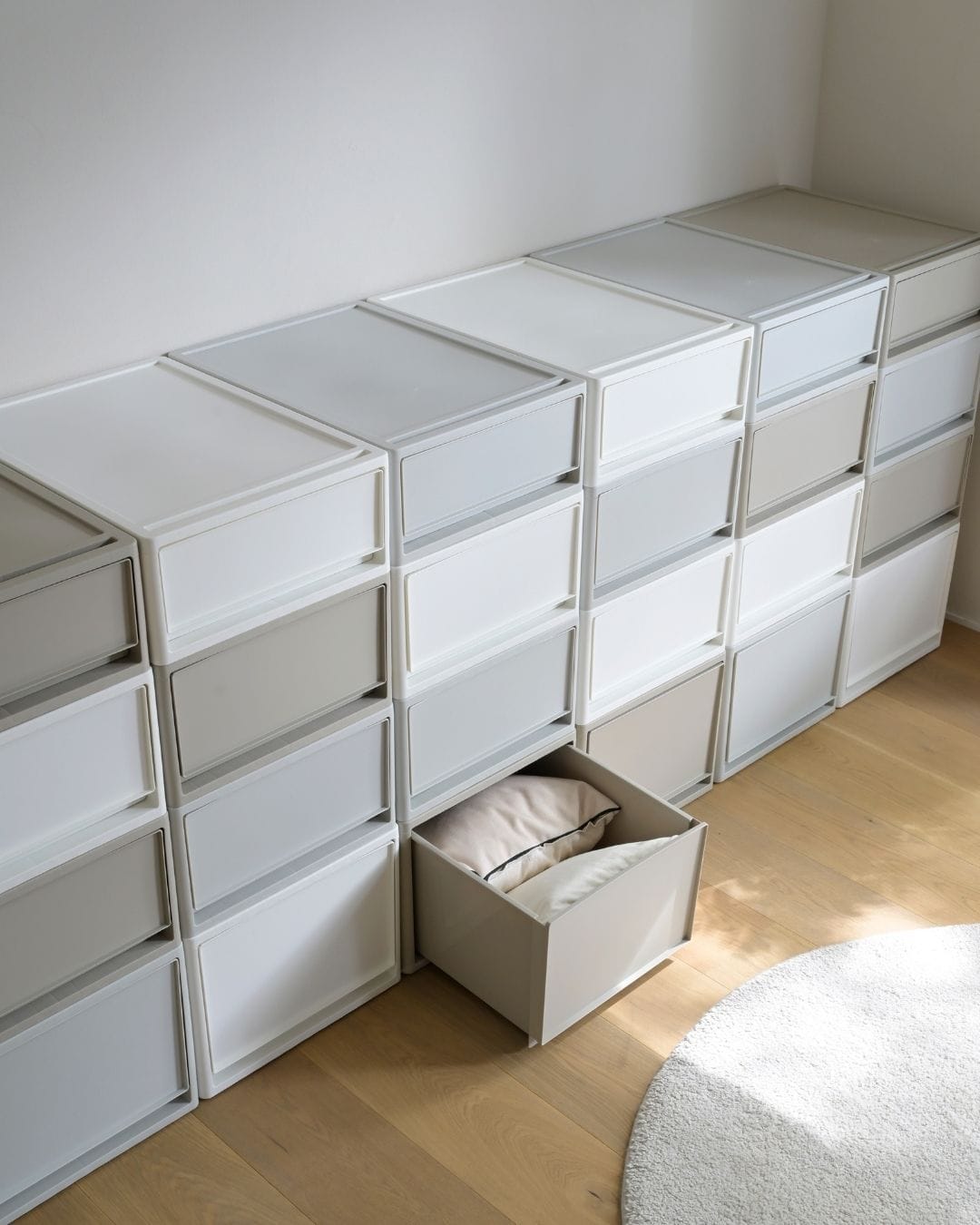 中が透けない 収納ケース 引き出し 奥行き53cm 幅39cm 日本製 | 山善