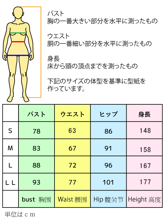 洋裁の先生が初心者のために作った縫い代つきで簡単に作れる全円