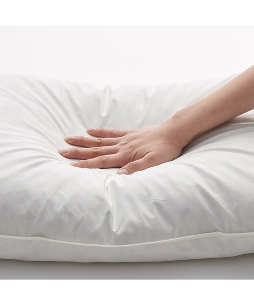 無印良品（MUJI） ベッド 寝具 防ダニ 羽根まくら 50×70cm