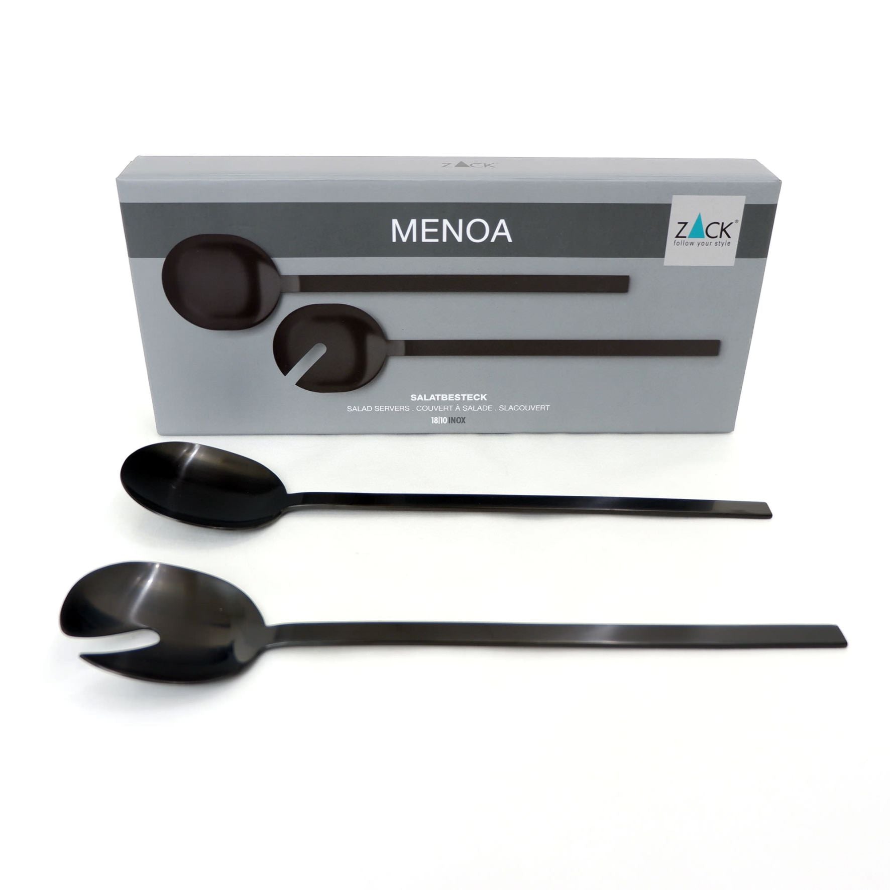 サラダサーバー｜20854 MENOA MB サービングスプーン 長さ30.6cm 18/10