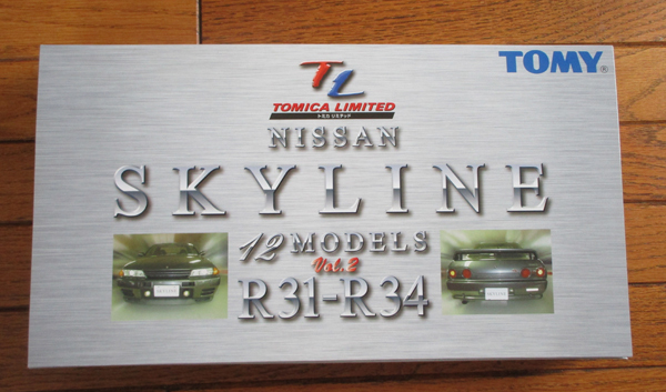 絶版トミカセット トミカリミテッド スカイライン 12モデル Vol．2
