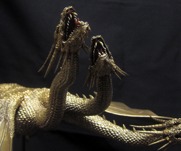 □酒井ゆうじ ゴジラVSキングギドラ 網走にて 完成品□ガレージ