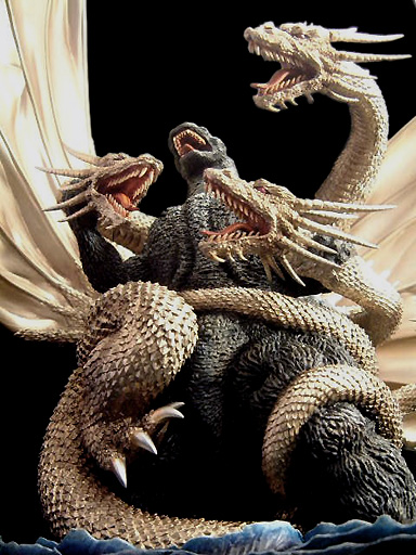 酒井ゆうじ造型工房「ゴジラVSキングギドラ ポスターver