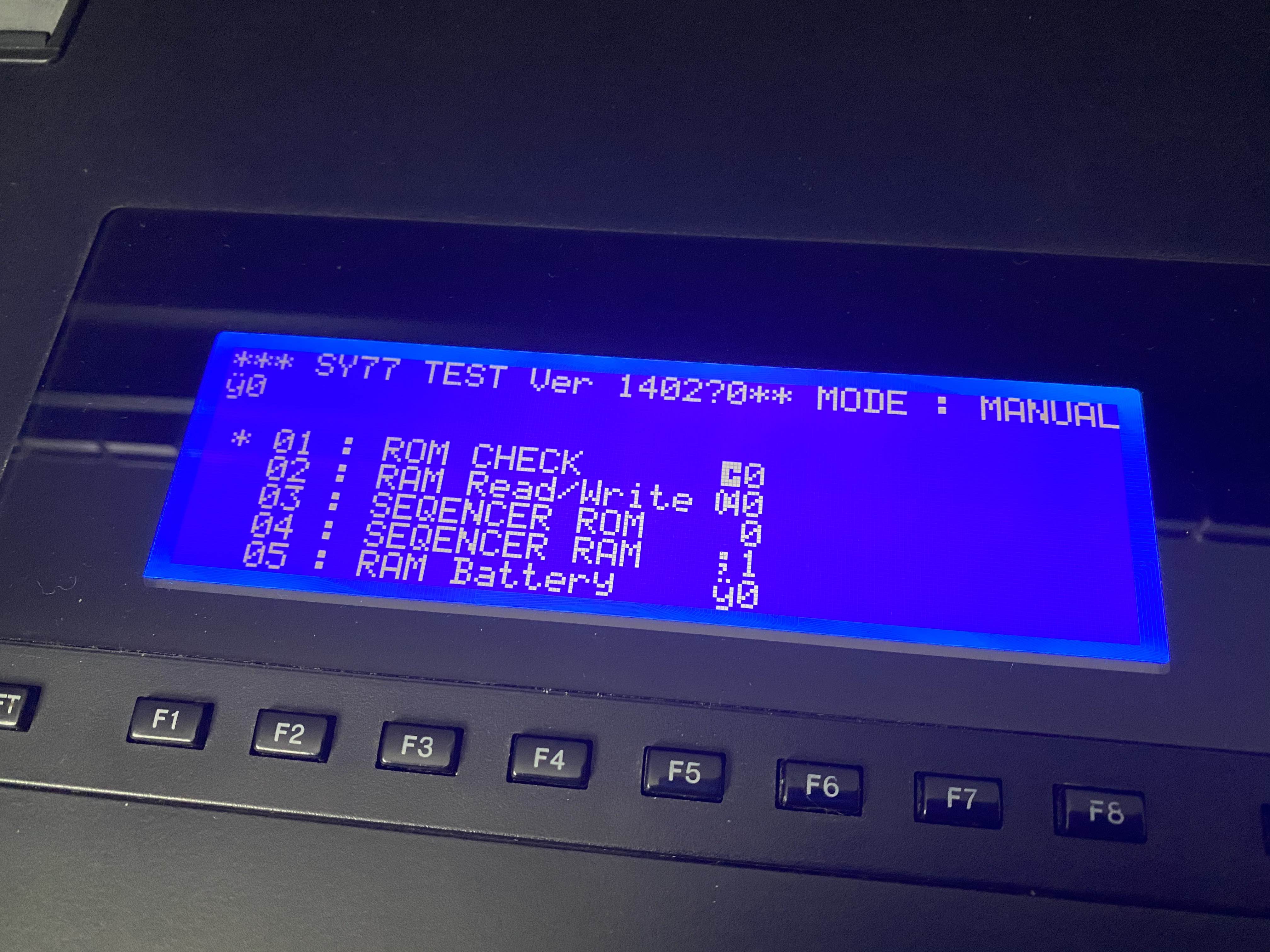 new LCD : What color did you choose ? - YamahaMusicians.com