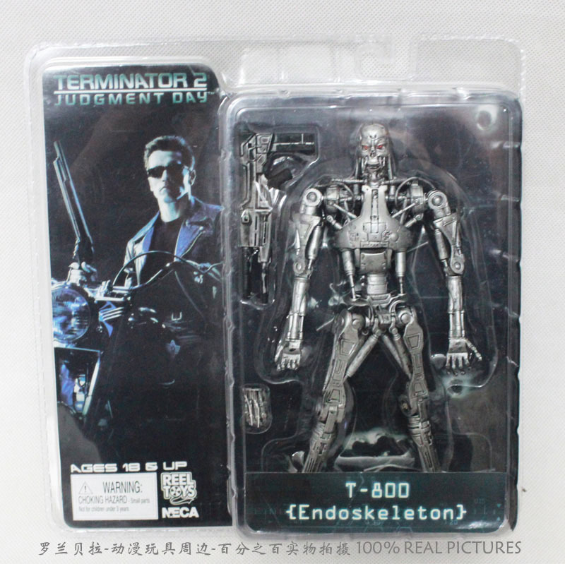 NECA ターミネーター 2 アクションフィギュア T-800 エンドスケルトン
