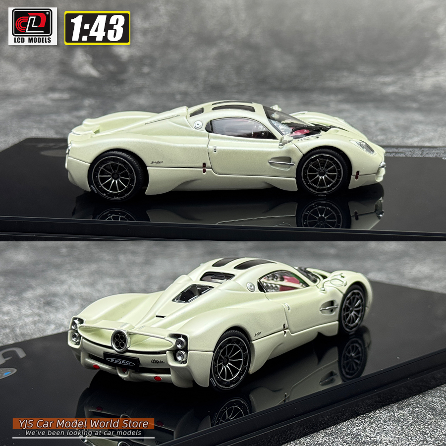 LCDモデル 1/43スケール パガーニ・ウトピア 合金製 フルオープンカー