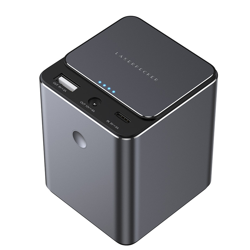 Laserpecker 2彫刻電源銀行5200mahレーザー彫刻機外部バッテリーパック