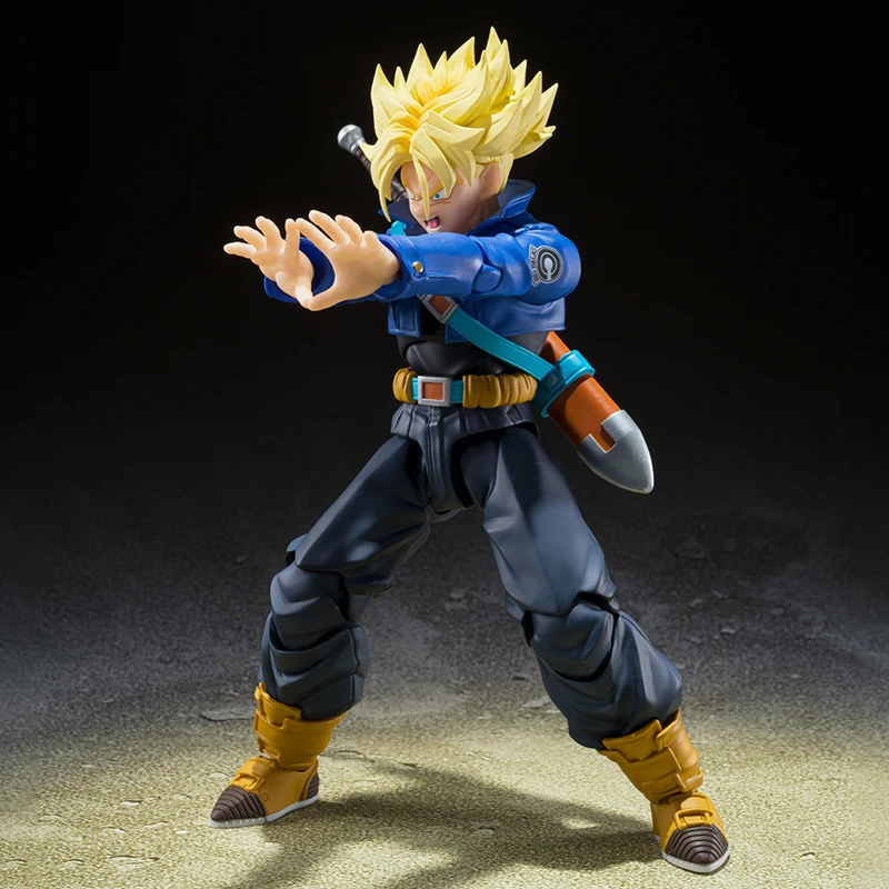 Shf-ドラゴンボールZのアクションフィギュア,超サイヤ人トランクス