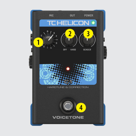 配信機器・PA機器・レコーディング機器 TC HELICON VoiceTone C1 配信