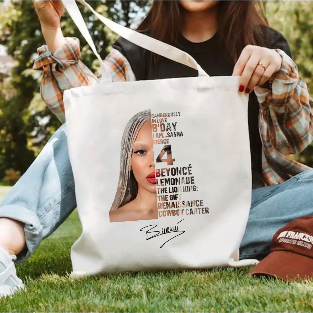 Beyonce Cowboy Carter Tour 2025 Tote Bag - Woven Tote Bag