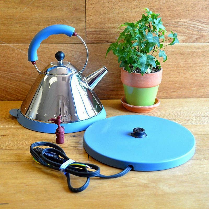 アレッシィ マイケルグレイブス コードレス笛吹き電気ケトル バード