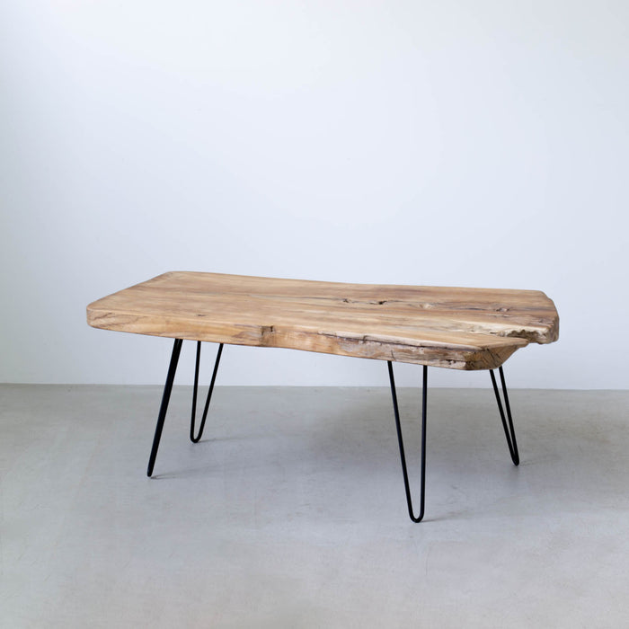 Rustic Wood ナチュラルコーヒーテーブル — ANTRY USE ONLY GENUINE