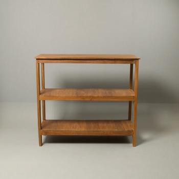 シェルフ アンティーク家具 おしゃれ 木製 3段 棚 ラック シャビー