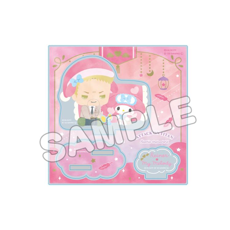 アクリルスタンド／ライナー×マイメロディ／進撃の巨人×サンリオ