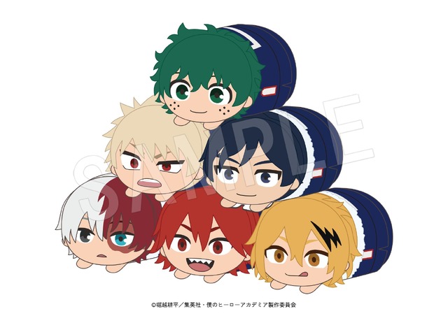 ヒロアカ」デク、爆豪、轟、飯田、切島、上鳴が“お風呂ver.”で描き